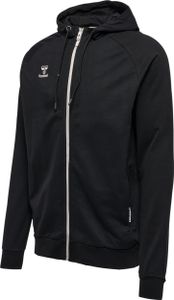 Hummel hmlMOVE GRID COT. ZIP HOODIE WOMAN - BLACK - S Hummel hmlMOVE GRID COT. ZIP HOODIE WOMAN - BLACK - S