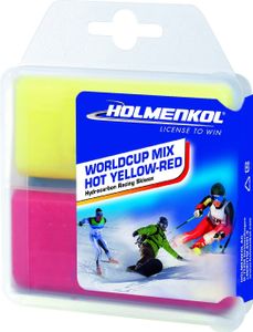 Vosk HOLMENKOL Worldcup Mix HotYellowRed 2x 35g Žltá