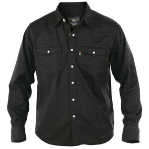 Pánská westernová džínová košile Duke DC101 (2XL) (černá)