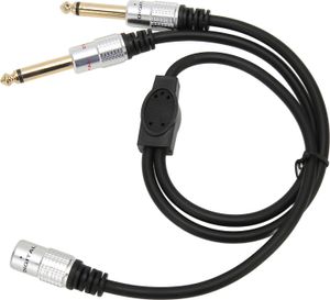 3.5 mm Zweikanal-Buchse auf zwei 6,35-mm-Mono-Stecker, 3,5 mm auf zwei 6,35-mm-Splitter-Y-Kabel, 1/8-Zoll-Buchse auf zwei 1/4-Zoll-Stecker, 3,5 mm Stereo auf zwei 6,35-mm-Mono-Kabel, 1/8-Zoll-Buchse auf 6,35-mm-Stecker, 3,5 mm Stereo auf zwei 1/4-Zoll-Stecker, Splitter-Y-Kabel