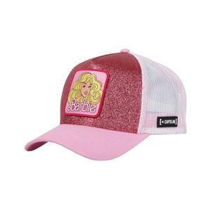 Capslab Trucker Barbie Cap CL-BA1-2-CT-BA18, Czapka, Damskie, Różowy