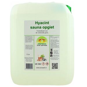 Arowell - Hyazinthe Saunaaufguss Saunaduftaufgusskonzentrat - 5 ltr.