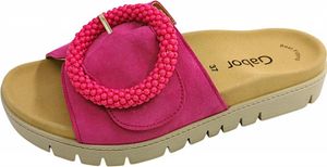 Gabor  Damenschuhe Pantoletten Rosa Freizeit, Schuhgröße:42 EU