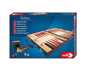 Noris Deluxe Backgammon Koffer - 15"