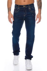 Cipo & Baxx Herren Regular Fit Jeans BJ3950 Blau, W33/L34