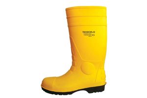 Cofra *EUROBOOT* PVC-STIEFEL Arbeitsschuhe in Übergrößen Gelb 35364 große Unisexschuhe, Größe:46