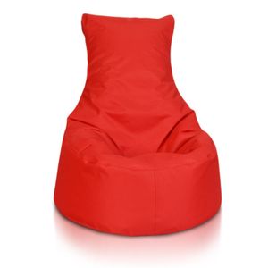 Seat S Polyester Sessel - Weich und Bequem – Modern – Farbe: NC12 Rot