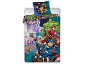 FARO Leinen inklusive Avengers Hero Cotton, 140/200, 70/90 cm