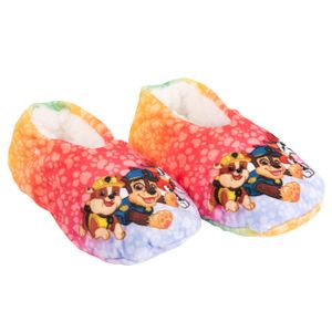 Paw Patrol Ballerinas für Mädchen ABS Winter Hausschuhe gefüttert Kinder Slipper Pantoffeln Mehrfarbig Bunt, Größe:31-34