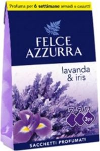 Felce Azzurra, Saszetka zapachowa Lavender & Iris, 3 sztuki