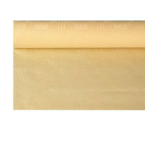 Papstar Damasttischtuch creme 800 x 120 cm 18587