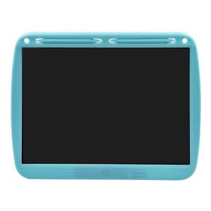 1 Set 15 Zoll Schreiben Tablet USB-Schnittstelle Dual Head Stift wiederaufladbares Hangable Eye Care-Graphic Board für Zuhause-Blau