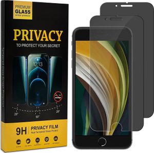Ochranná fólie pro iPhone SE 2020 2022 sklo na ochranu soukromí proti špionáži 2 kusy