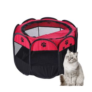 Welpenlaufstall Tragbarer Kleintier Laufstall Hunde Katzen Laufstall faltbar 91 CM