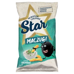 Star Maczugi Chrupki Kukurydziane O Smaku Fromage 80 G