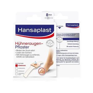 Hansaplast Hühneraugen-Pflaster  8 Stück - B01HQ4BW7C | Packung (8 Stück)