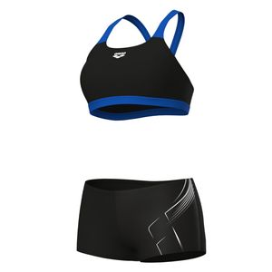 arena Dive Sport Bikini für Damen, Farbe:Schwarz, Größe:36
