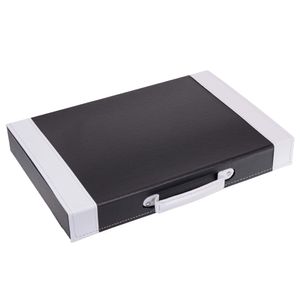 GRÄWE Koffer schwarz/weiß leer für 30-tlg. Besteck
