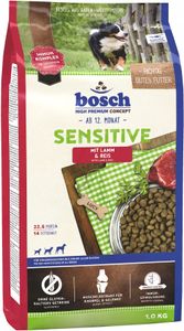 Hundefutter trocken bosch Sensitive Lamm & Reis 1 kg