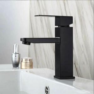 Heikoeco Wasserhahn Bad Wasserfall Waschtischarmatur Einhebelmischer Bad-WC-Mischbatterie Schwarz