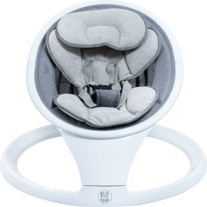 W5 BUF BOOF Tragbare intelligente elektrische Wiege, Multifunktional, Bluetooth-Verbindung, 5 Bewegungsmodule, Fernbedienung, EasyTouch-Funktion, grau W5 BUF BOOF Tragbare intelligente elektrische Wiege, Multifunktional, Bluetooth-Verbindung, 5 Bewegungsmodule, Fernbedienung, EasyTouch-Funktion, grau