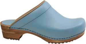 Sanita Wood-Lotte Open Clog Teal Gr.36