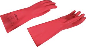 KS TOOLS Elektriker-Schutzhandschuh mit Schutzisolierung Größe 9 rot - 117.1661