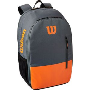 Wilson Team Backpack Tennistasche Grau Orange