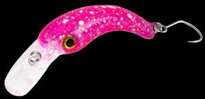 FTM Wobbler Masu 1,2g 2,9cm - Forellenwobbler, Farbe:camouflage pink/weiß