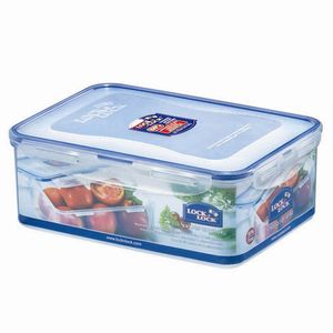 Lock & Lock Classic Frischhaltebox 2,6l, klar/blau