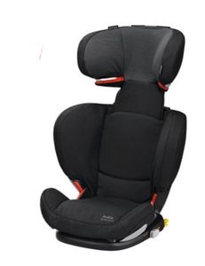 Maxi-Cosi RodiFix AirProtect (AP) Kindersitz, Mitwachsender Gruppe 2/3 Autositz (ca. 15-36 kg) mit ISOFIX und Optimalem Seitenaufprallschutz, Nutzbar ab ca. 3,5 - 12 Jahre, Authentic Black (schwarz)