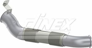DINEX 6LE001 Środek rury spalinowej