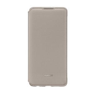 Huawei P30 Flip Wallet Cover khaki Bookcover
