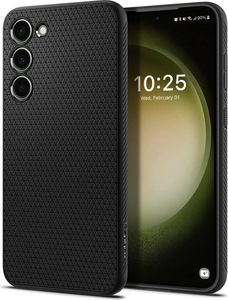 Etui ochronne na telefon komórkowy Spigen Liquid Air 15,5 cm (6,1") Cover Black (ACS05712)