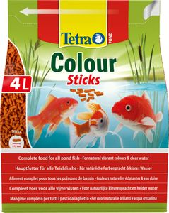 Krmivo pre jazierkové ryby Tetra Pond Colour Sticks 4 l
