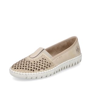 Rieker Komfort Slipper M2361 Damen 31353230313033 Beige 41 EU Rieker Komfort Slipper M2361 Damen 31353230313033 Beige 41 EU