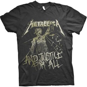 Metallica - "And Justice For All" T-Shirt für Herren/Damen Unisex RO2394 (XL) (Schwarz)