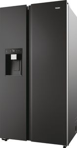 Kühl-Gefrierkombination Side by Side 601L Schwarz Edelstahl Haier HSW79F18DIPT