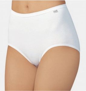 5 Stück Taillenslip Britta SPEIDEL Damen Schlüpfer Slip Unterhose – Größe 46 weiß