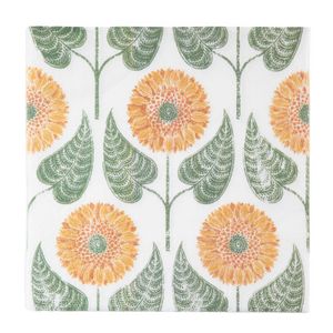 Serwetka papierowa SUNFLOWES PATTERN 20 szt. 33x33 cm HOMLA