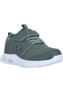 ZIGZAG Schuhe Kanao mit blinkender Leucht-LED-Sohle 3058 Balsam Green 27