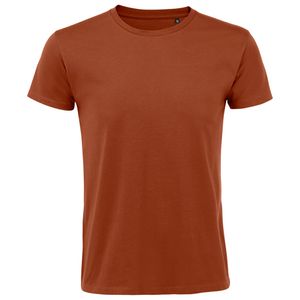 SOLS Herren Regent Slim Fit T-Shirt, Kurzarm PC506 (S) (Terrakotta)