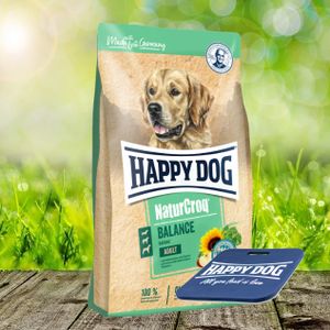 Happy Dog Premium Natur Croq Balance 15 kg + Happy Dog Sitzkissen *geschenkt*