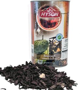 Hyson Schwarzer Tee Soursop – Ceylon Tee mit Anoda Stückchen | 100g