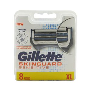 8 Gillette Skinguard Sensitive 8 Stück Rasierklingen Klingen in