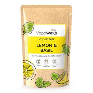 VapoWesp Pulver Lemon & Basil - 100 g