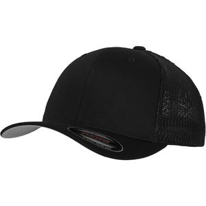 Urban Classics Flexfit Mesh Trucker Herren Cap Einfarbig, Größe: S/M; Farbe: Black