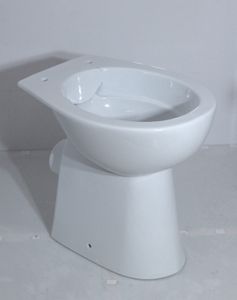 Stand Wc 6cm erhöht SPÜLRANDLOS Toilette Tiefspüler