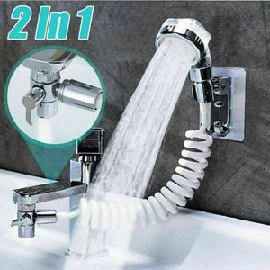 Lanon Duschkopf Handbrause Für Wasserhahn Waschbecken Wasserspar Bad Sprinkler Dusche Shampoo-Duschset