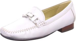 Sioux Damen Mokassins/ Loafer CAMBRIA Silber Glattleder Größe:42